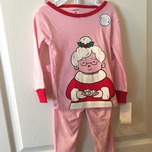 NWT Carter’s 18month girl Christmas pjs